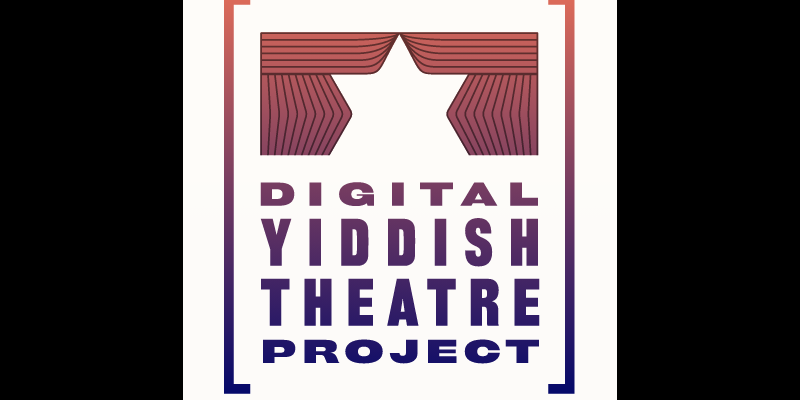 Logo of the Digital Yiddish Theatre Project.
