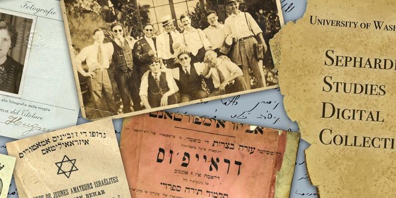 Compilation of archival material from the Sephardic Studies Digital Collection