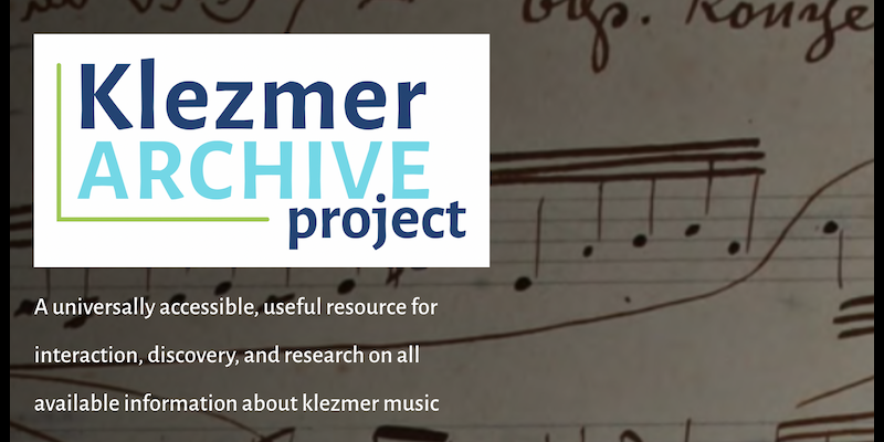 Klezmer Archive Project