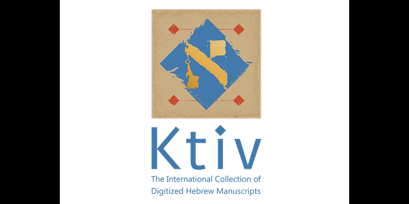 Logo of the International Collection of Digitized Hebrew Manuscripts (KTIV) project 
